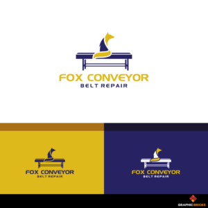 Fox Conveyor Belt Repair | Logo-Design von Graphic Bricks