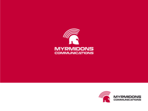 Myrmidons Communications | Logo Design by Atvento Graphics