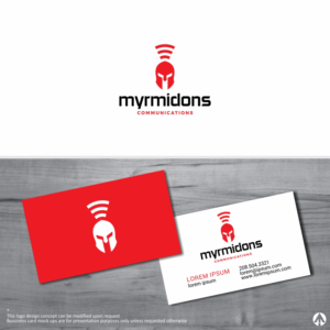 Logo Design by MBARO for Myrmidons Communications, LLC | Design #19824967