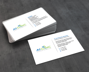 A1 Clinic business card design | Visitenkarten-Design von AbyJohns