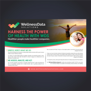 Wellness Data Solutions Ad for Healthcare Revolution | Werbe-Design von aspiremedia