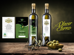 Label - Australian Extra Virgin Olive Oil | Etikett-Design von mmmarif1982