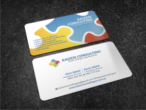 Kaizen Consulting WA Business Card | Business Card Design by Atvento Graphics