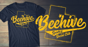 Beehive Sport & Social Club TShirt | T-Shirt-Design von db1404