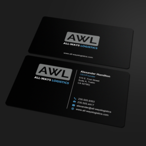 All-Ways Logistics - Cards and Logo | Business Card Design by Sandaruwan