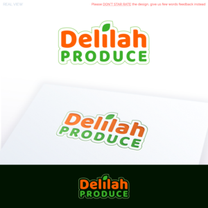 Delilah or Delilah Produce | Logo Design by Anthony