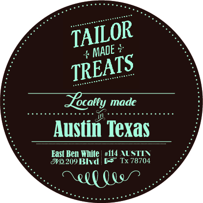 Sticker Design by Cartwheels creative for Tailor Made Treats | Design #2923719