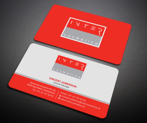 New Corporate Business Card - Intercosmetica | Visitenkarten-Design von Designers Hub