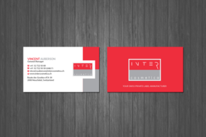 Business Card Design by Creations Box 2015 for Intercosmetica Neuchâtel SA | Design #19891656