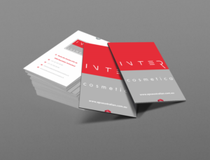 New Corporate Business Card - Intercosmetica | Visitenkarten-Design von Petter Goms