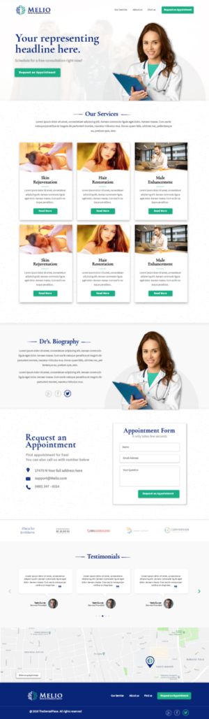 Web Design by TMockusBusiness for Beverly Hills Wellness Group | Design #19917426