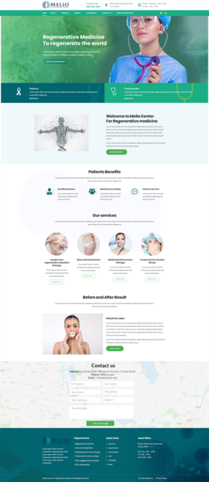 Web Design by GSTech for Beverly Hills Wellness Group | Design #19923444