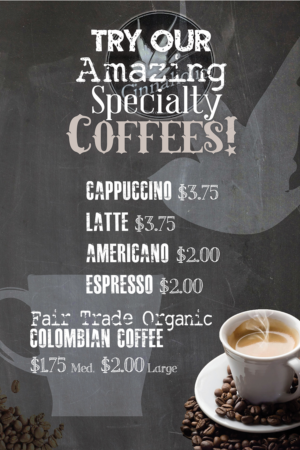 Coffee Promotion for Specialty Coffees | Poster Design by iD_intelligentDesign