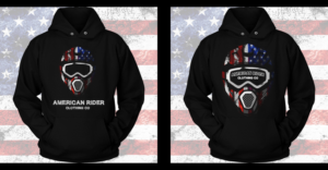 American Rider Motor cross Helmet | T-shirt Design by edge design