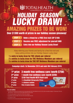 Chiropractic business needs a Xmas/CNY Lucky Draw Poster | Poster-Design von B74Design