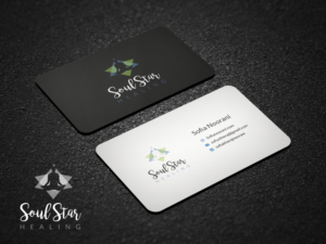 Soul Star Healing Buisness Cards | Business Card Design by Riz'