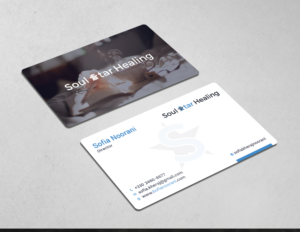 Soul Star Healing Buisness Cards | Business Card Design by Tripti Ranjan Gain