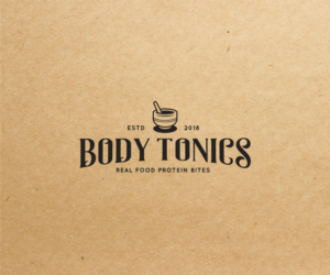 Body Tonics, (Real Food Protein and Energy Bites?) | Logo Design by 91.kremena.petrova