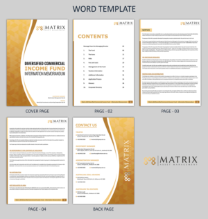 Word Template Design by SAI DESIGNS