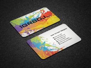 1gr8DJ.com website for a mobile DJ entertainment company | Business Card Design by Riz'