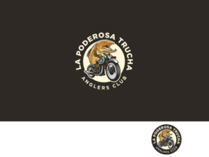 La Poderosa Trucha Anglers' Club | Logo-Design von ArtTank