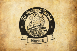 La Poderosa Trucha Anglers' Club | Logo-Design von Richard Teran