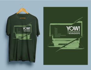 T-shirt Design by Phantom007 for YOW! Australia | Design #20015507