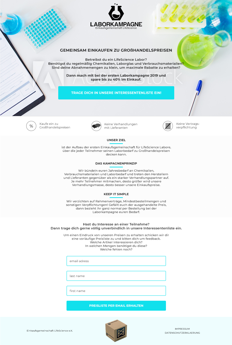 Landing Page Design by melaniekristina for this project | Design #20046119