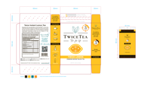 Design of Premium Instant Tea Packaging (Tea in 3 seconds)  | Packaging Design by Designer Mate