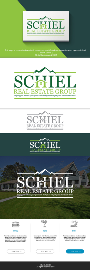 Dynamic Real Estate logo needed for Colorado business | Graphic Design by Riv.