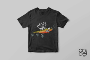 Artistic Rendition of an Exotic Fishing Lure | T-shirt Design by angejimenezm