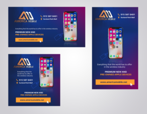 Banner For America Mobile | Banner Ad Design by MNM