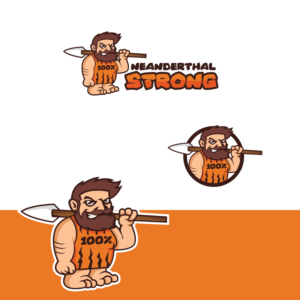 Neanderthal Strong | Logo Design by Arthy