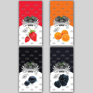 Design Package: front & Back candy Bag | Etikett-Design von JanuXart