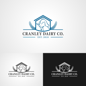 Cranley Dairy Co.  | Logo-Design von Joenet Jayawarna