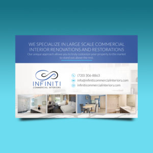 Postcard Design by VEGA-Designs for Infiniti Commercial Interiors | Design: #20072035