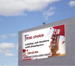 LARGE BANNER/SIGN DESIGN - RECRUITMENT/LABOUR HIRE COMPANY | Schilder-Design von lionx