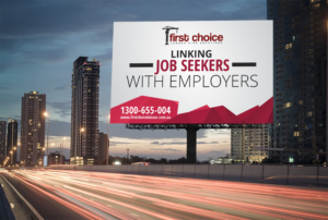 LARGE BANNER/SIGN DESIGN - RECRUITMENT/LABOUR HIRE COMPANY | Schilder-Design von Aurora:)