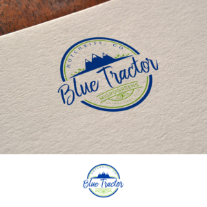 Blue Tractor Farms -  Hotchkiss, Co  | Logo-Design von DesignDUO