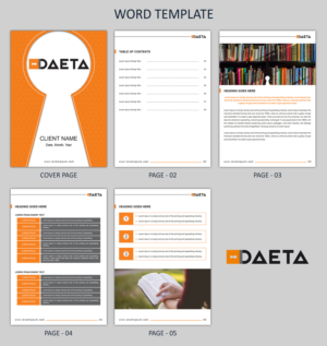 Word Template Design by SAI DESIGNS