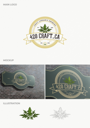 420craft.ca  | Logo Design by Ankit Bhattarai