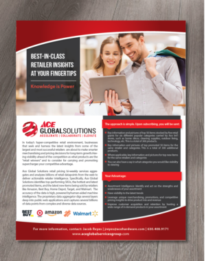 Retailer Insights Marketing Brochure | Flyer-Design von alex989