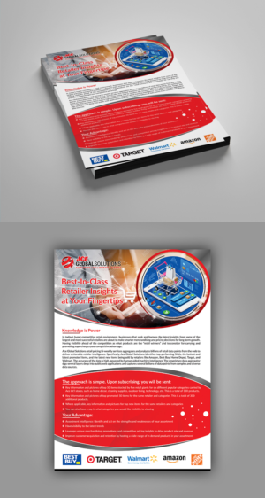 Retailer Insights Marketing Brochure | Flyer Design by ecorokerz