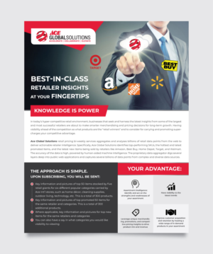 Retailer Insights Marketing Brochure | Flyer-Design von vcreativecloud