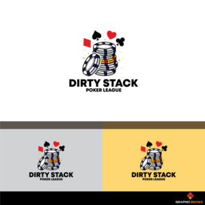 Dirty Stack / Dirty Stack Poker / Dirty Stack Poker League (at least one, but ideally variations of all 3) | Logo-Design von Graphic Bricks