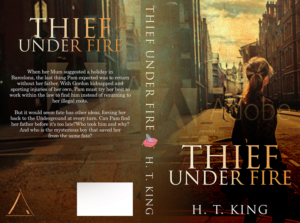 Thief Under Fire - YA Book Cover Design | Buchumschlag Design von katrina