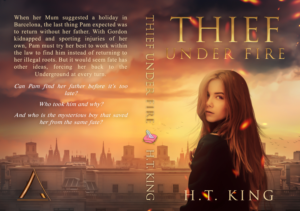 Thief Under Fire - YA Book Cover Design | Buchumschlag Design von Hyperlight