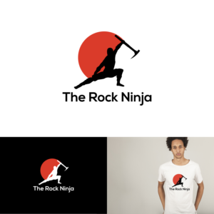 The Rock Ninja | Logo-Design von zatsukiki