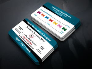 Animal Hospital Business Cards | Visitenkarten-Design von JK18