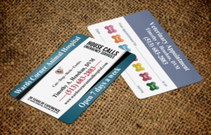 Animal Hospital Business Cards | Visitenkarten-Design von chandrayaan.creative